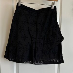 Express Black Mini Skirt